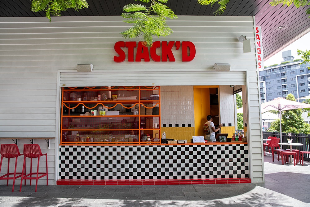 Counter Area at Stack'd - Woolloongabba