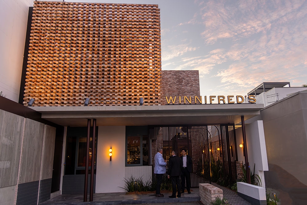 Exterior of Winnifred's Bar & Bistro