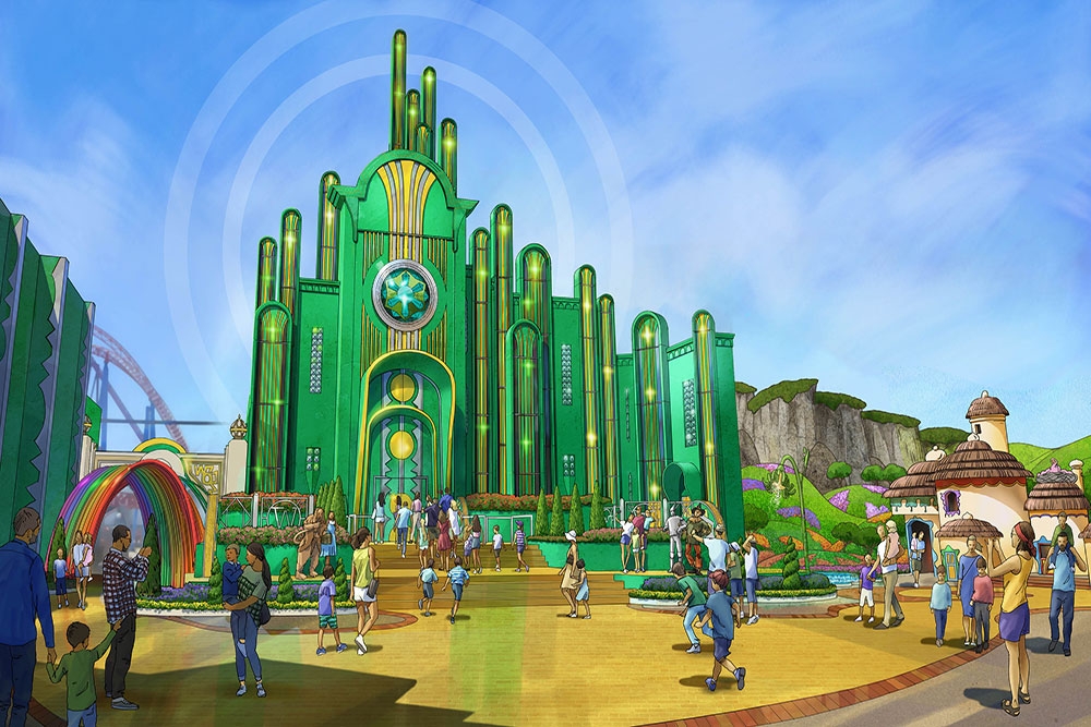 Wizard of Oz artists impression Movie World