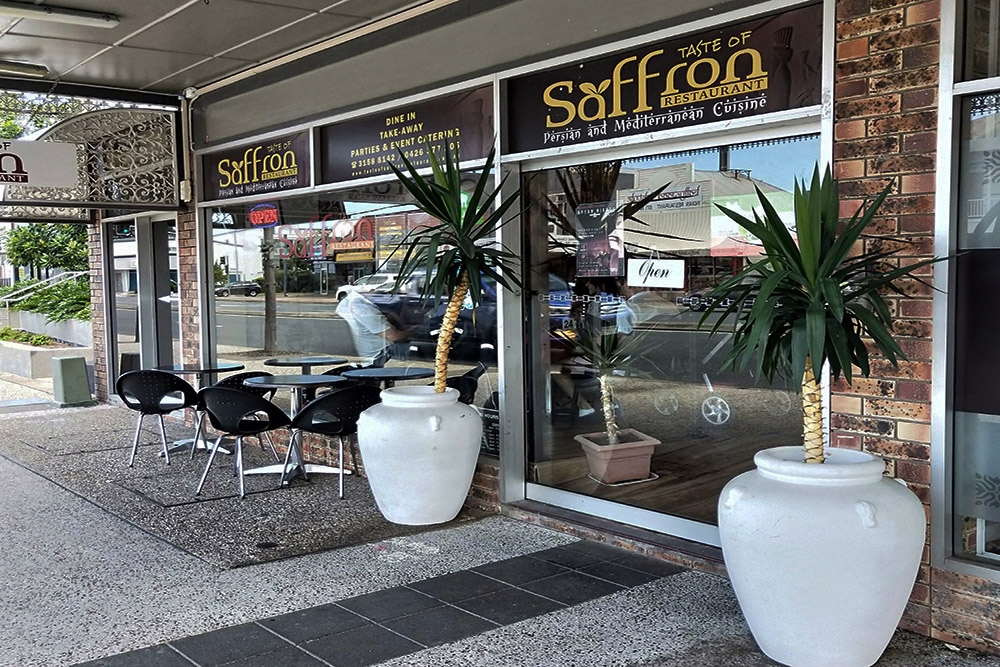 Exterior of Taste of Saffron