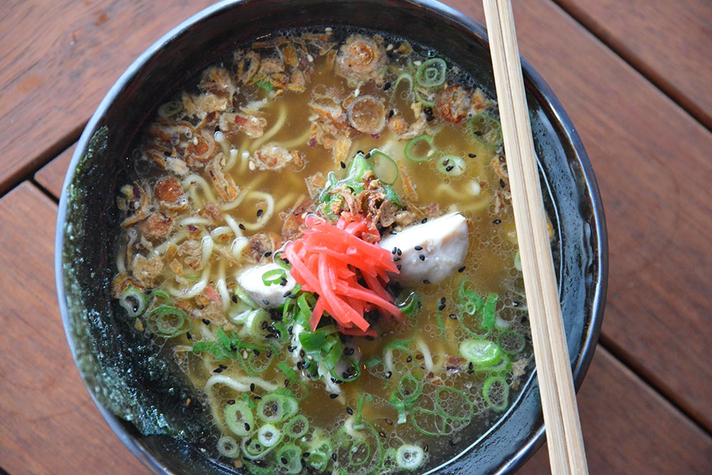 Bowl of ramen at Hai-Hai Ramen Paddington