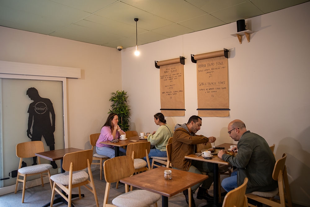 Interior of Mad Mile Coffee 