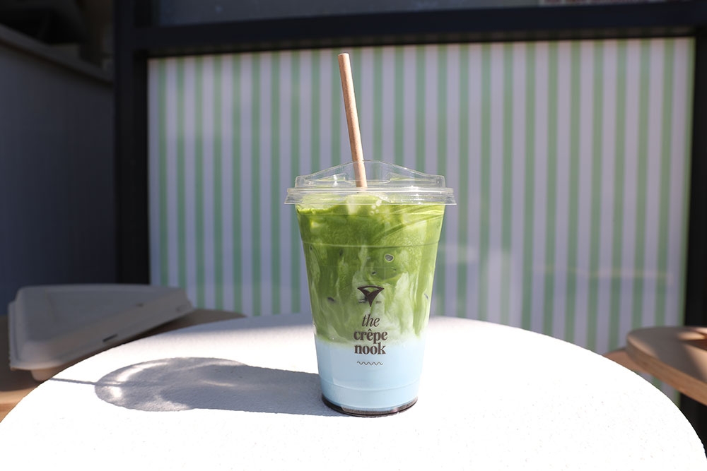 Matcha at the Crepe Nook