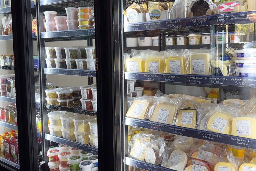 Cold room at Yiayias pantry