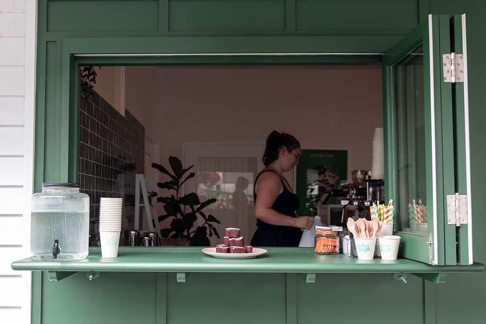 Takeaway Window - Lang Park Coffee 