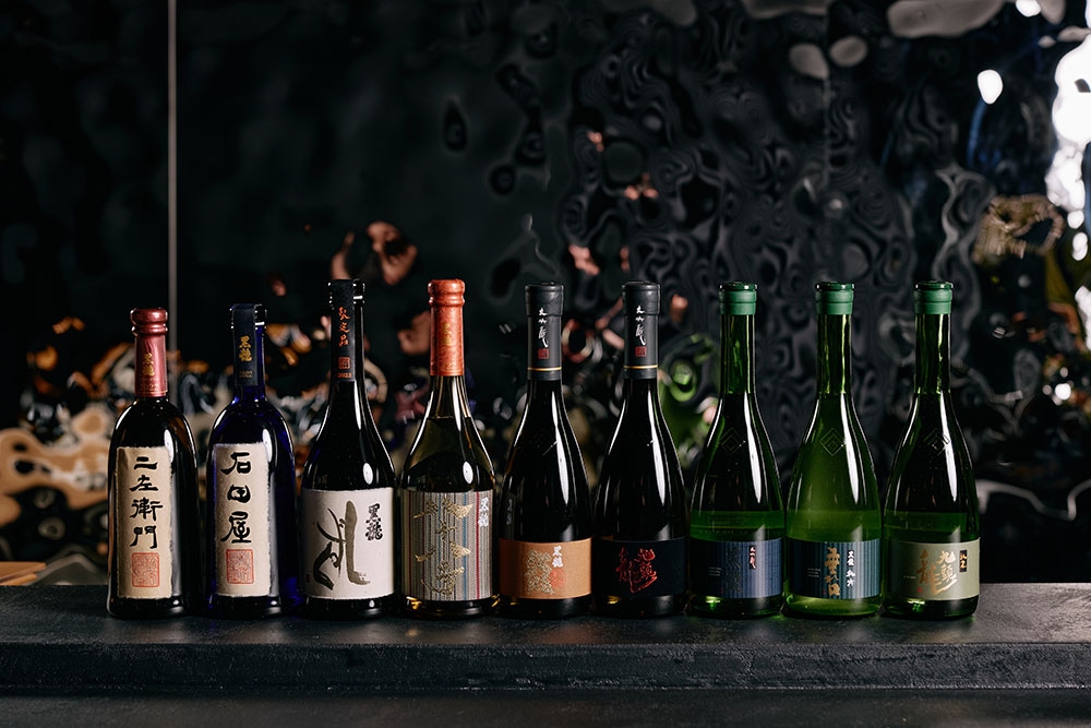 Beverage selection st Sushi Kappo West End