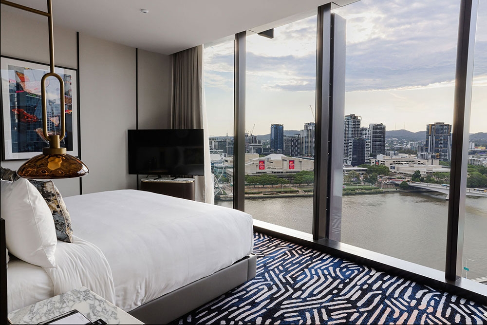 view from suite at The Star Grand Brisbane