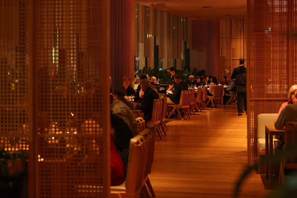 Interior of Sokyo restaurant