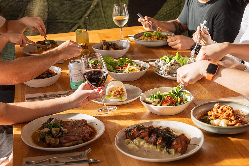 Food on a plate at Pawpaw Cafe East Brisbane