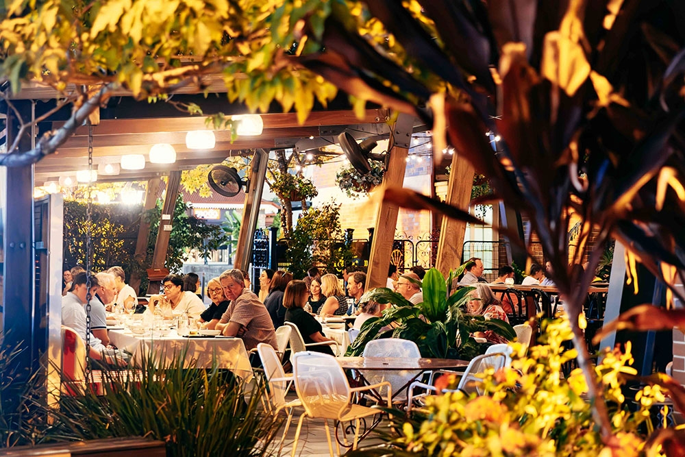 Garden courtyard at Libertine Petrie Terrace