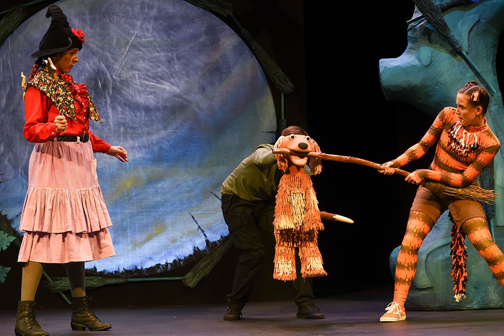 Characters on stage ROTB