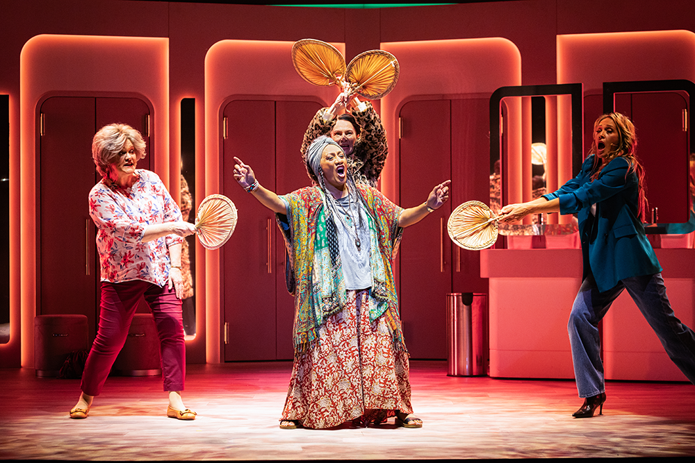 Menopause The Musical performers on stage 