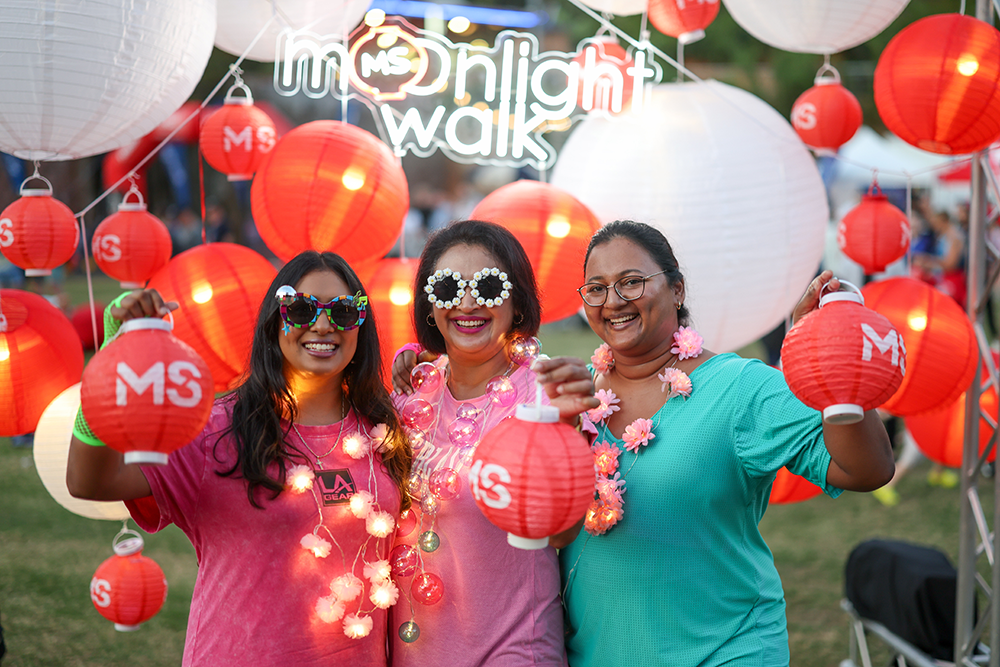 MS Moonlight Walk Roma Street Parkland