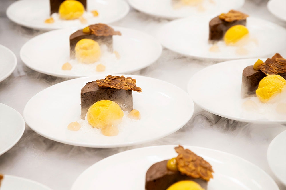 Dessert plates at GOMA