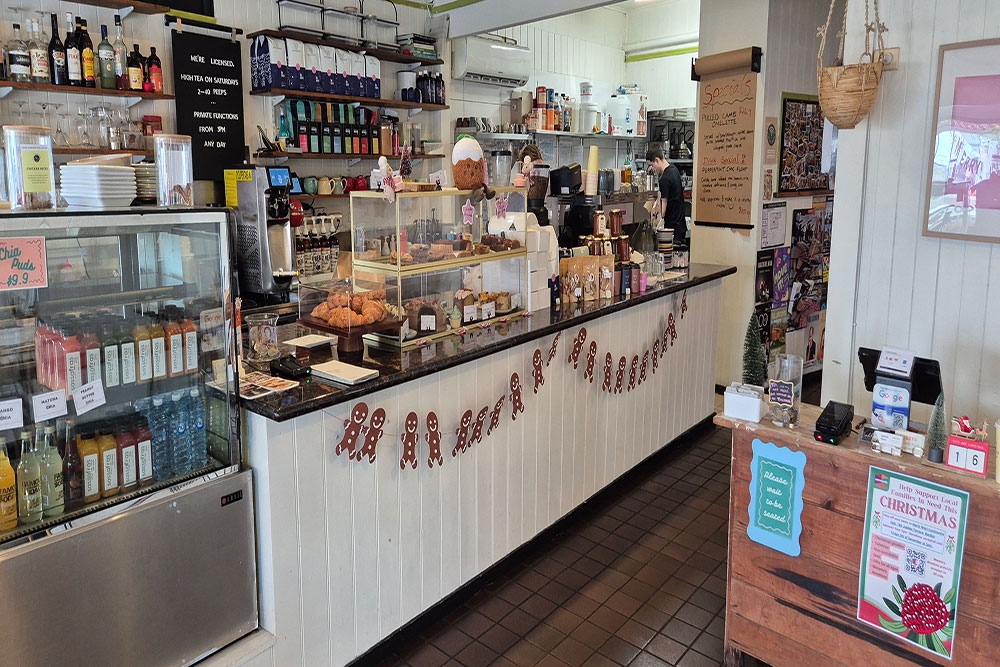Front counter of Sassafras of Paddington