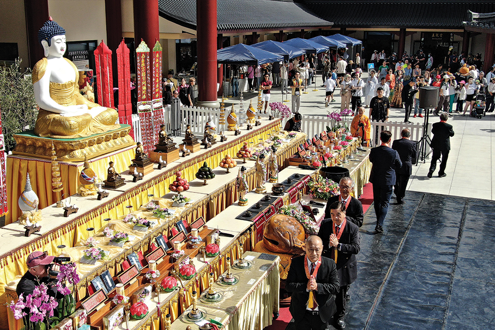Market at Buddha Birthday Festival