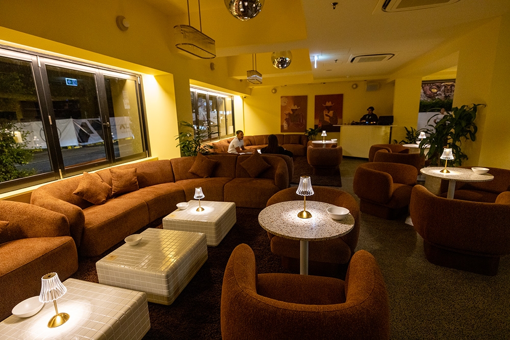 Interior of Bar Luce