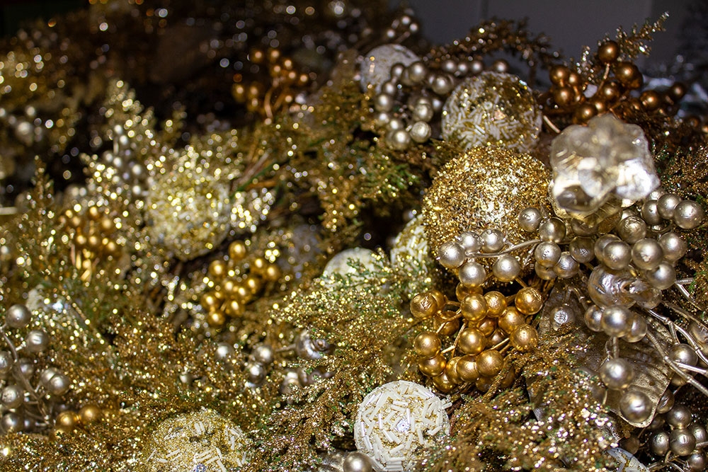Christmas decorations at Prop House