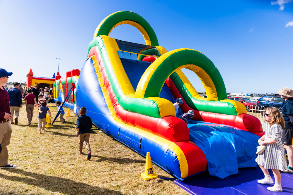 Bouncy Castle at Teddy Bears Picnic at the Races