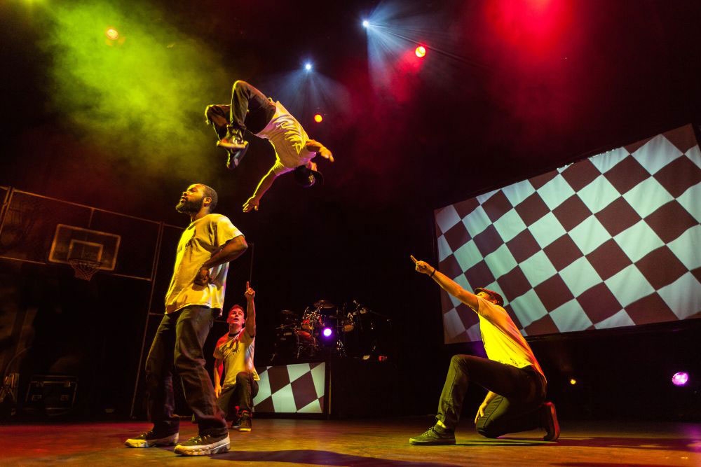 Performer on stage 360-ALLSTARS