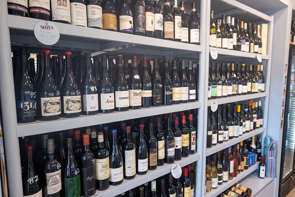 Wine selection