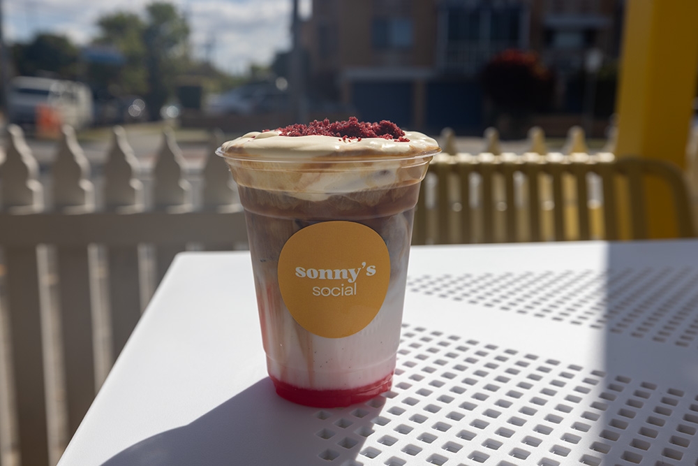 Red velvet coffee