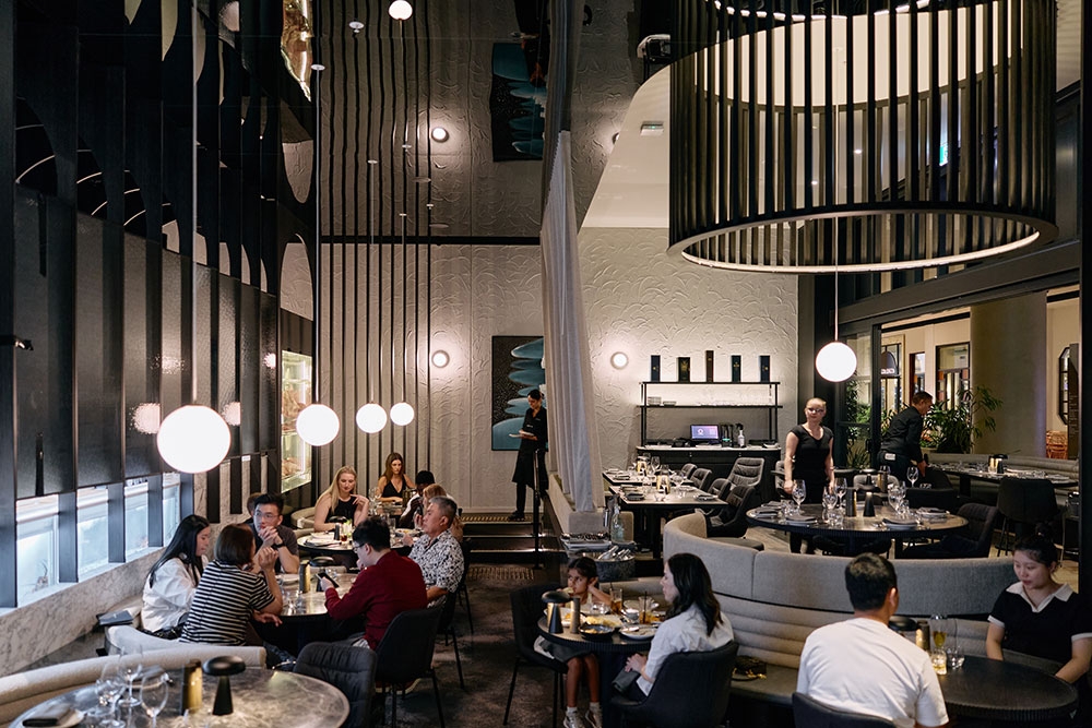 Interior of Dark Shepherd restaurant in Brisbane