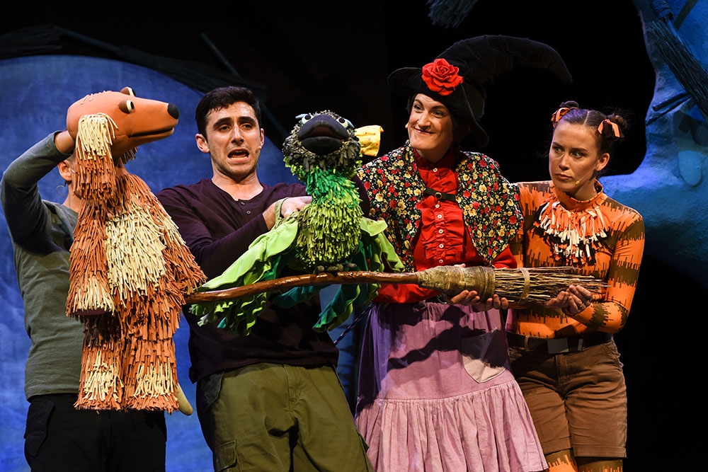 Characters on stage ROTB