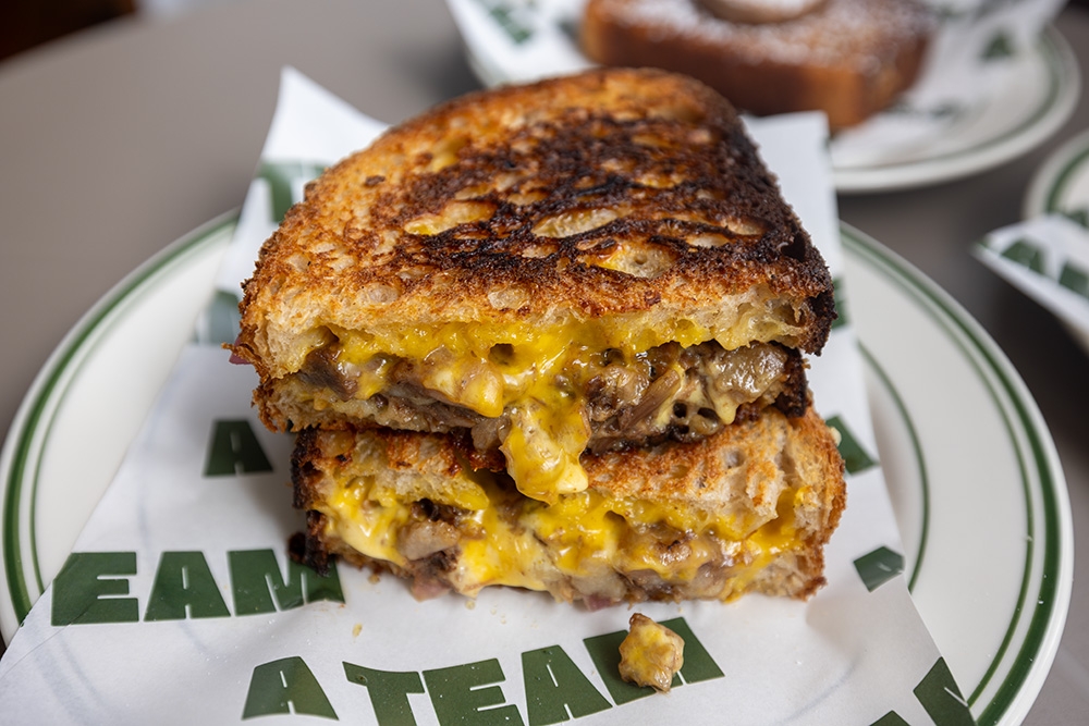 Japanese curry sandwich