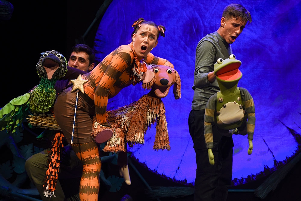 Characters on stage ROTB