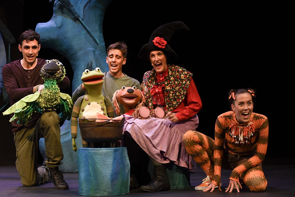 Characters on stage ROTB