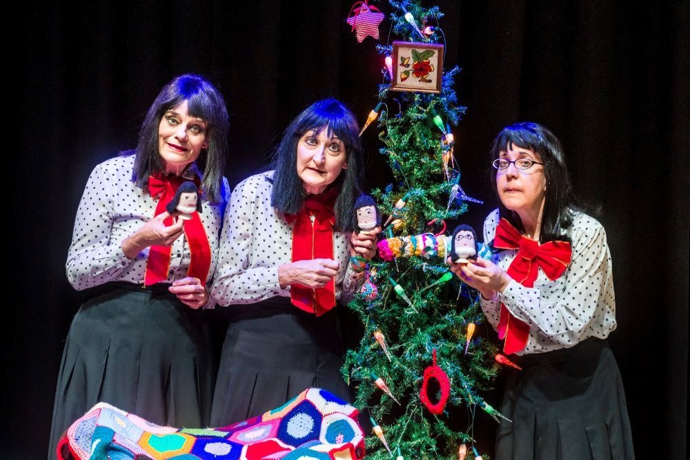The Kransky Sisters performing A Cracker Kransky Christmas at QPAC