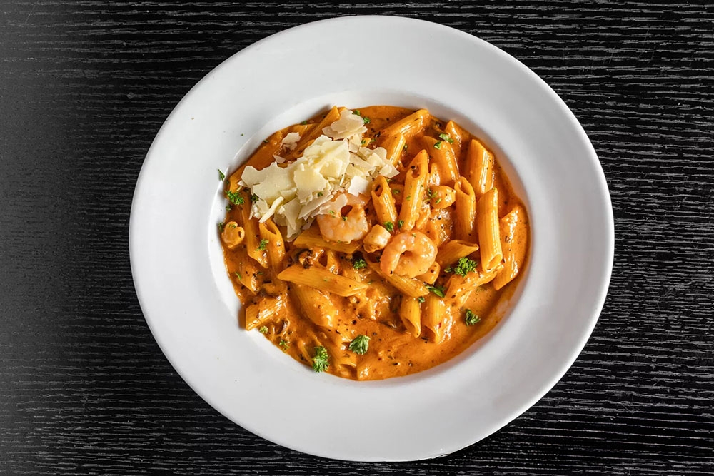 Alfredo pasta Tomato Brothers Wilston