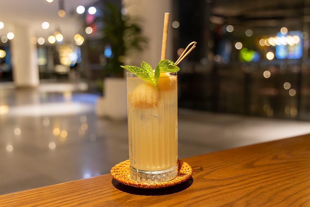 cocktail on table Annamese Vietnamese Brisbane CBD