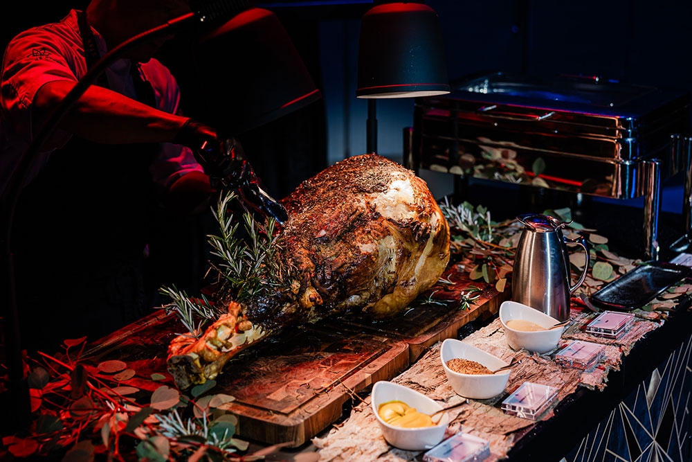 Turkey and food at The Star Brisbane