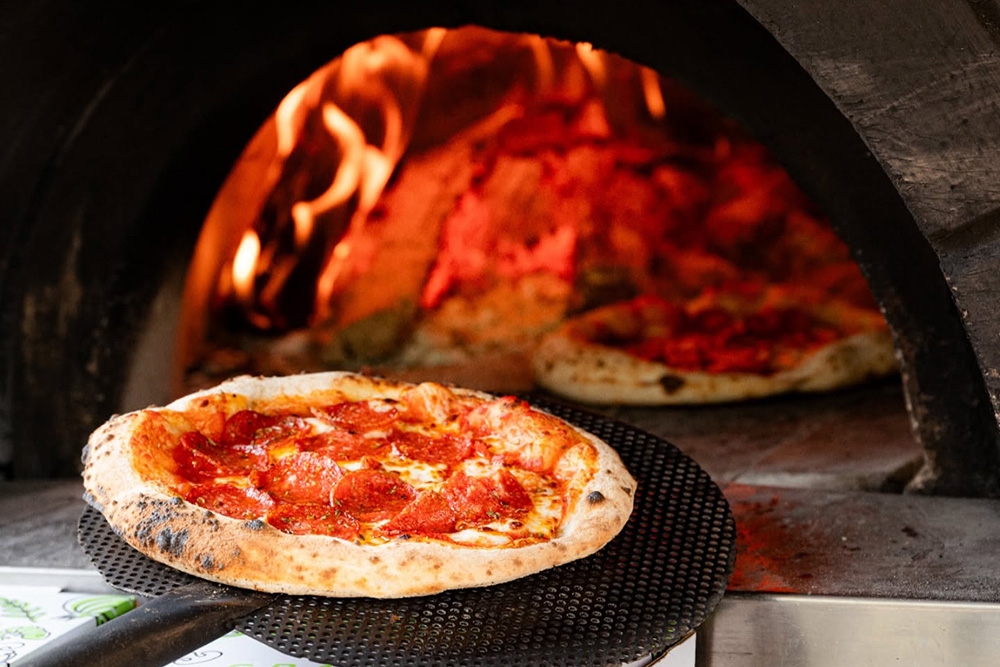 Pizza at City After Dark Markets