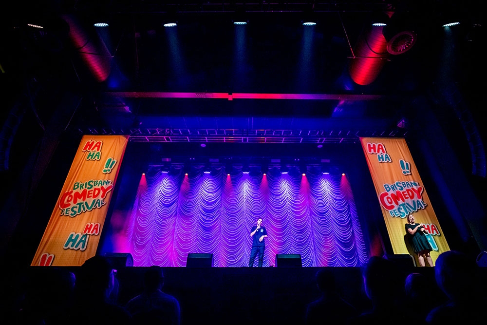 Stage inside Brisbane Powerhouse