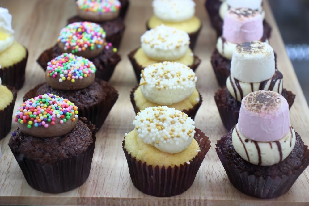 Cupcakes at Baked by M&G Artisan Bakehouse, Coorparoo 