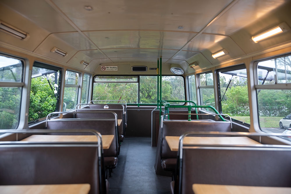 Interior of Baladi Trailer