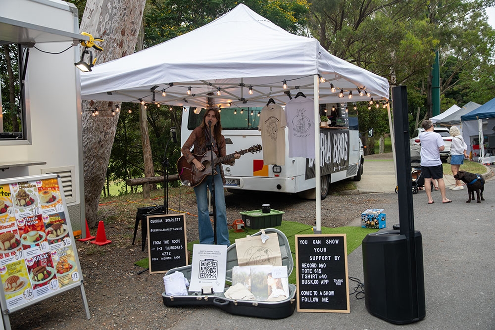Local Music at Bardon Twilight Markets
