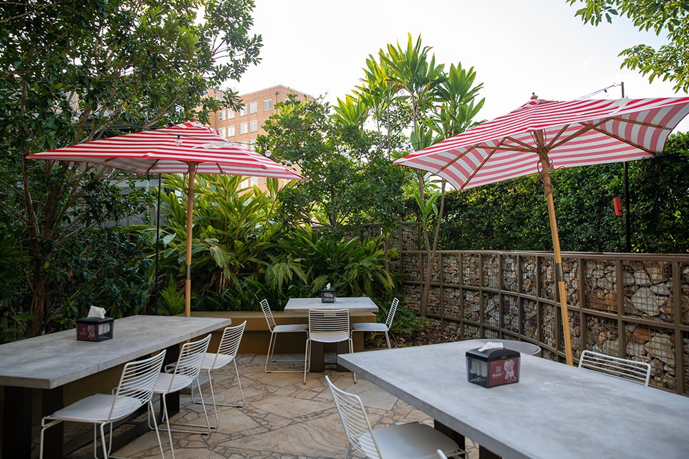 Seating Areat at Baretto - Kangaroo Point