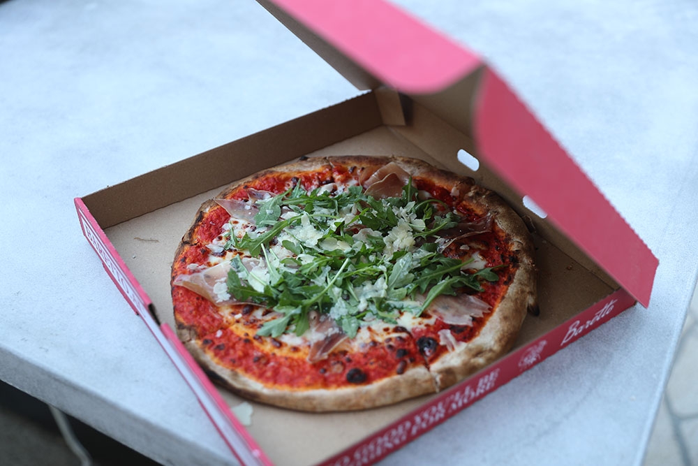 Red Based Pizza at Baretto - Kangaroo Point