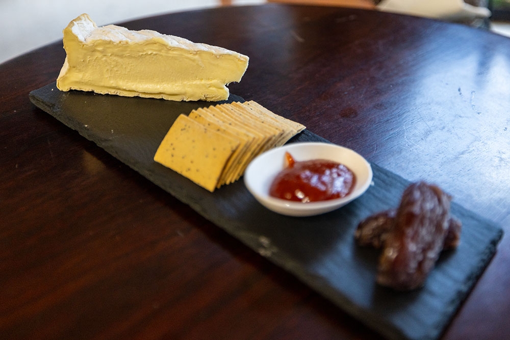 Food on a plate at Barrels & Stills Woolloongabba