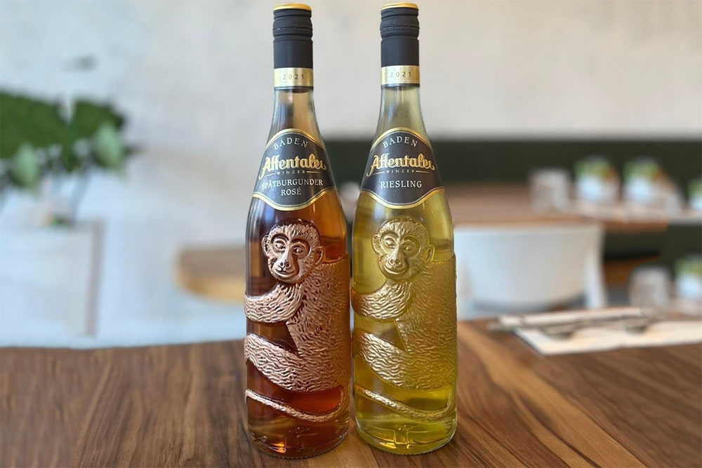 Curated drinks bottles at Bavarian Sizzle Coorparoo 