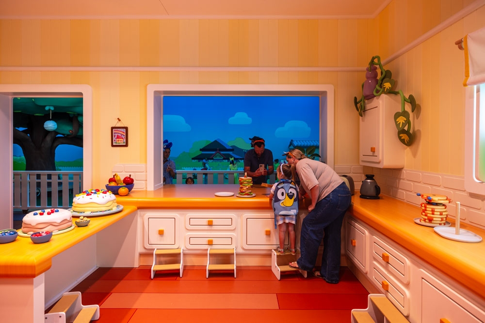 Room inside Blueys House Blueys World