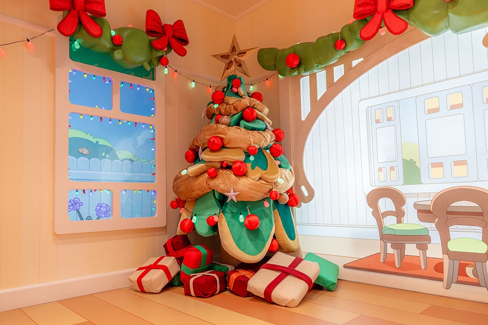Christmas tree in Bluey's World