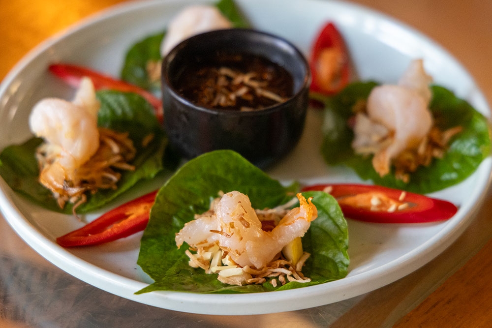 Plate of food at Boo's Kitchen, Woolloongabba