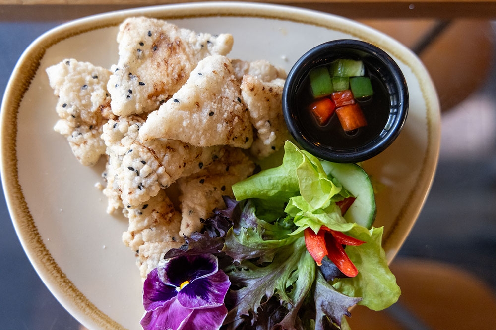 Plate of food at Boo's Kitchen, Woolloongabba