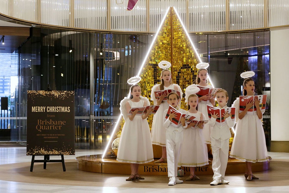 Brisbane Quarter’s Roving Carollers, Brisbane Quarter