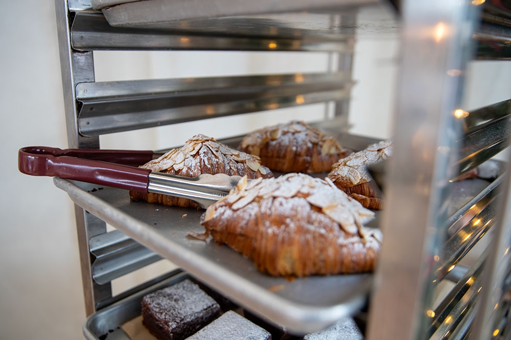Almond Croissant at Brolly Coffee